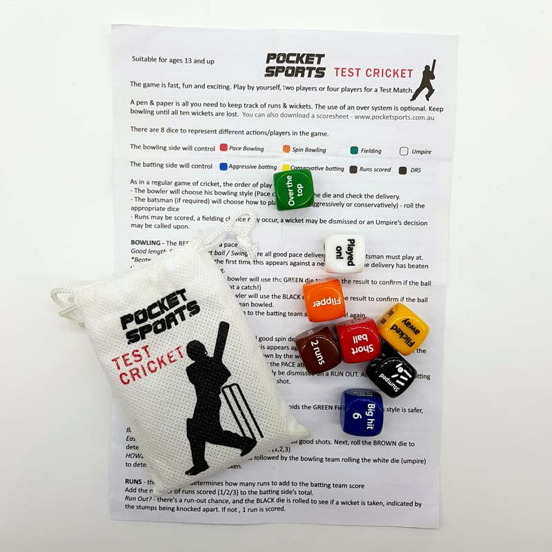Pocket Sports Test Cricket